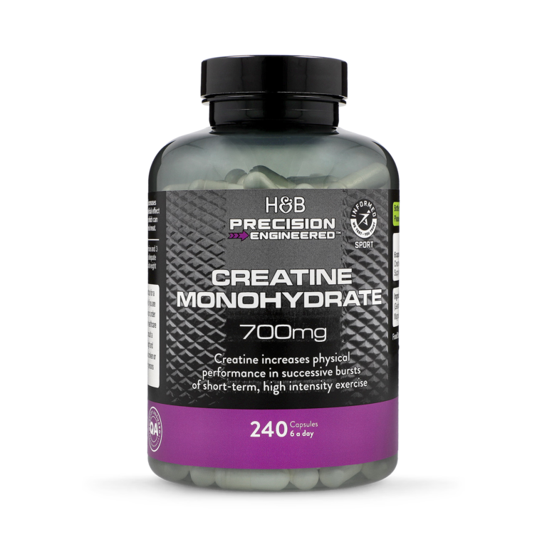 Creatine Monohydrate 700mg 240 Capsules