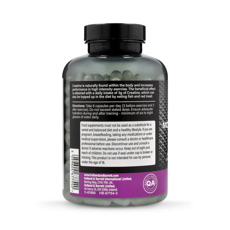 Creatine Monohydrate 700mg 240 Capsules