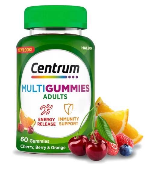 Centrum MultiGummies Multivitamins Mixed Fruit - 60 Gummies--Buy in Nigeria – OrderForMe-uk