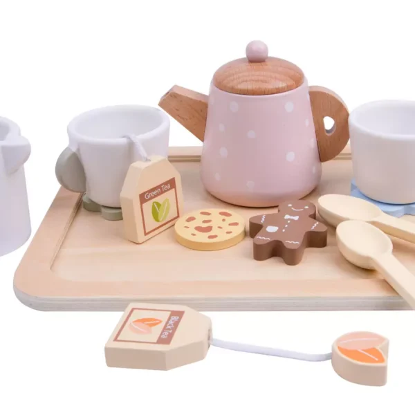 Chad Valley Wooden Tea Set