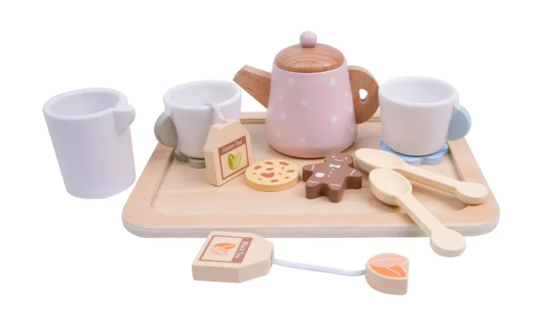 Chad Valley Wooden Tea Set
