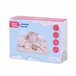 Chad Valley Wooden Tea Set