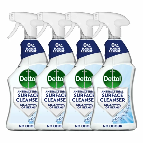 Dettol Antibacterial Surface Cleanser, 4 x 750ml