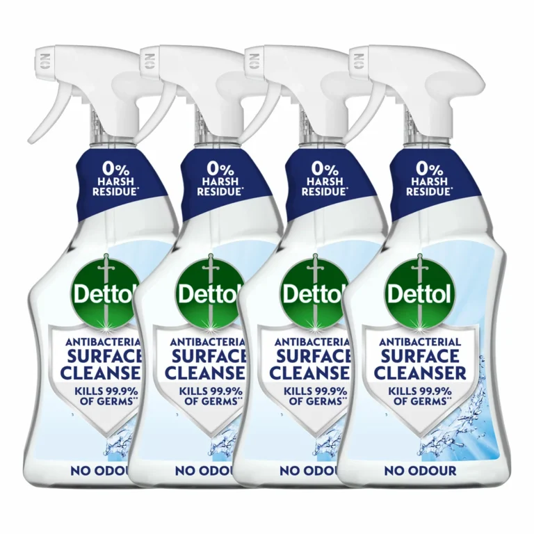 Dettol Antibacterial Surface Cleanser, 4 x 750ml