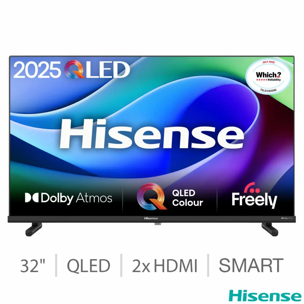 Hisense 55E8QTUK 55 Inch Mini LED 4K Smart TV from Costco UK available for delivery to Nigeria by OrderForMe UK