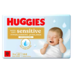 Huggies Baby Wipes Extra Care Sensitive Triplo Pack 48x3-Buy in Nigeria – OrderForMe-uk