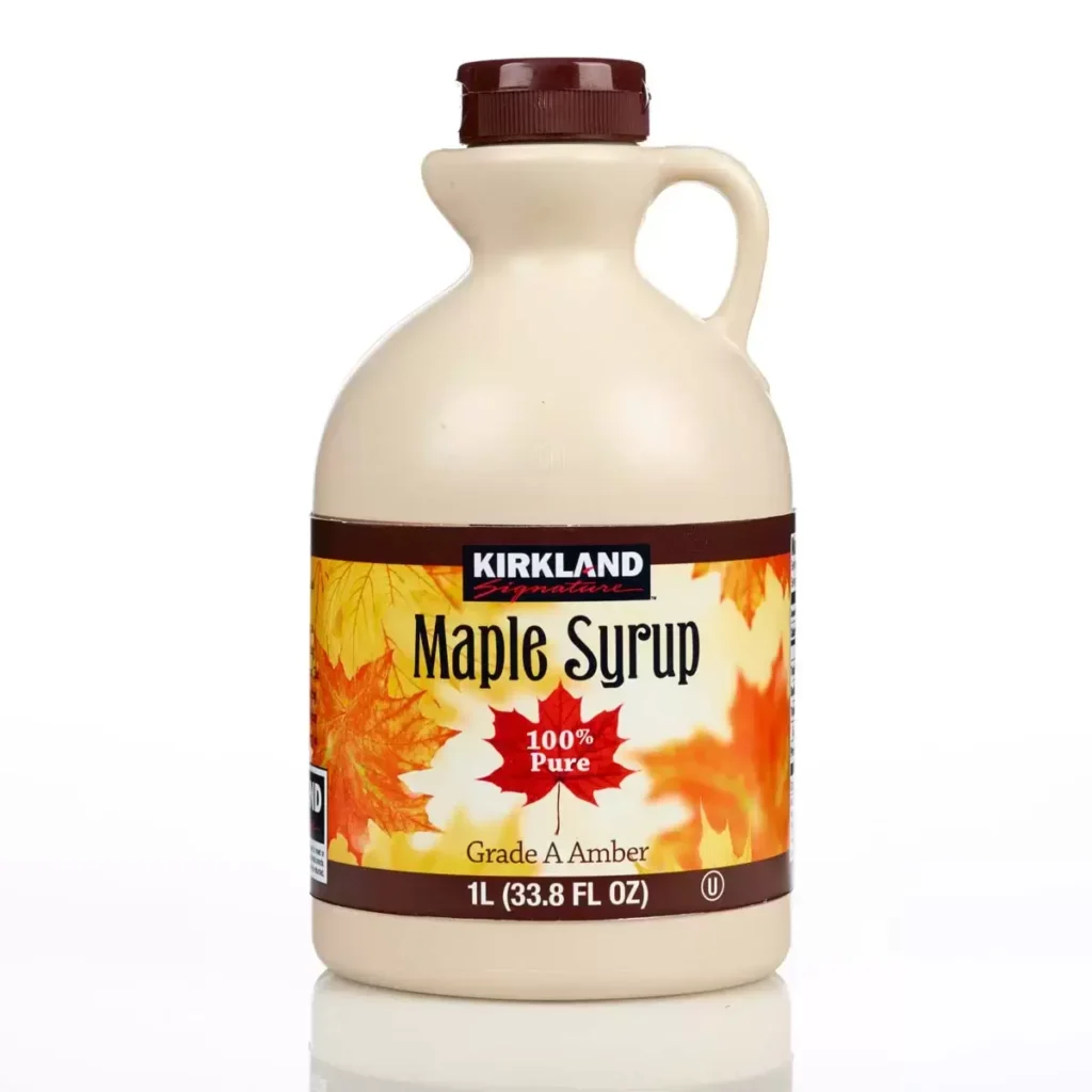 Kirkland Signature 100% Pure Grade A Amber Maple Syrup, 1L