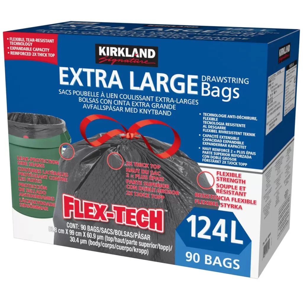 Kirkland Signature Heavy Duty Bin Bags