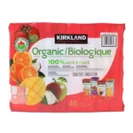 Kirkland Signature Organic Juice Boxes,
