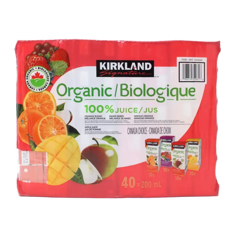 Kirkland Signature Organic Juice Boxes,