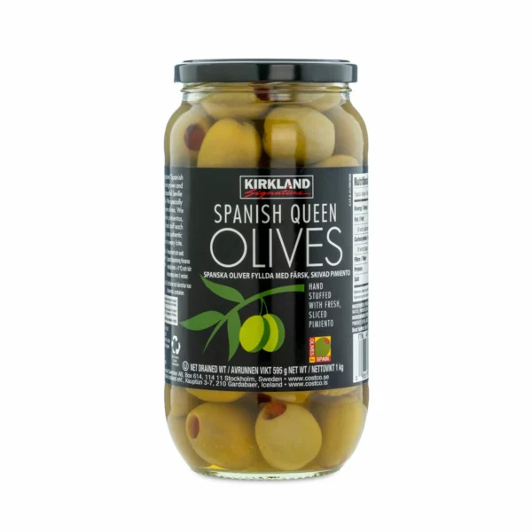Kirkland Signature Spanish Queen Pimiento Stuffed Olives
