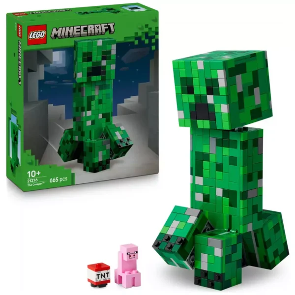 LEGO Minecraft The Creeper Action Figure Building Set 21276 4