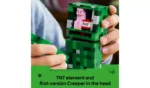 LEGO Minecraft The Creeper Action Figure Building Set 21276 4
