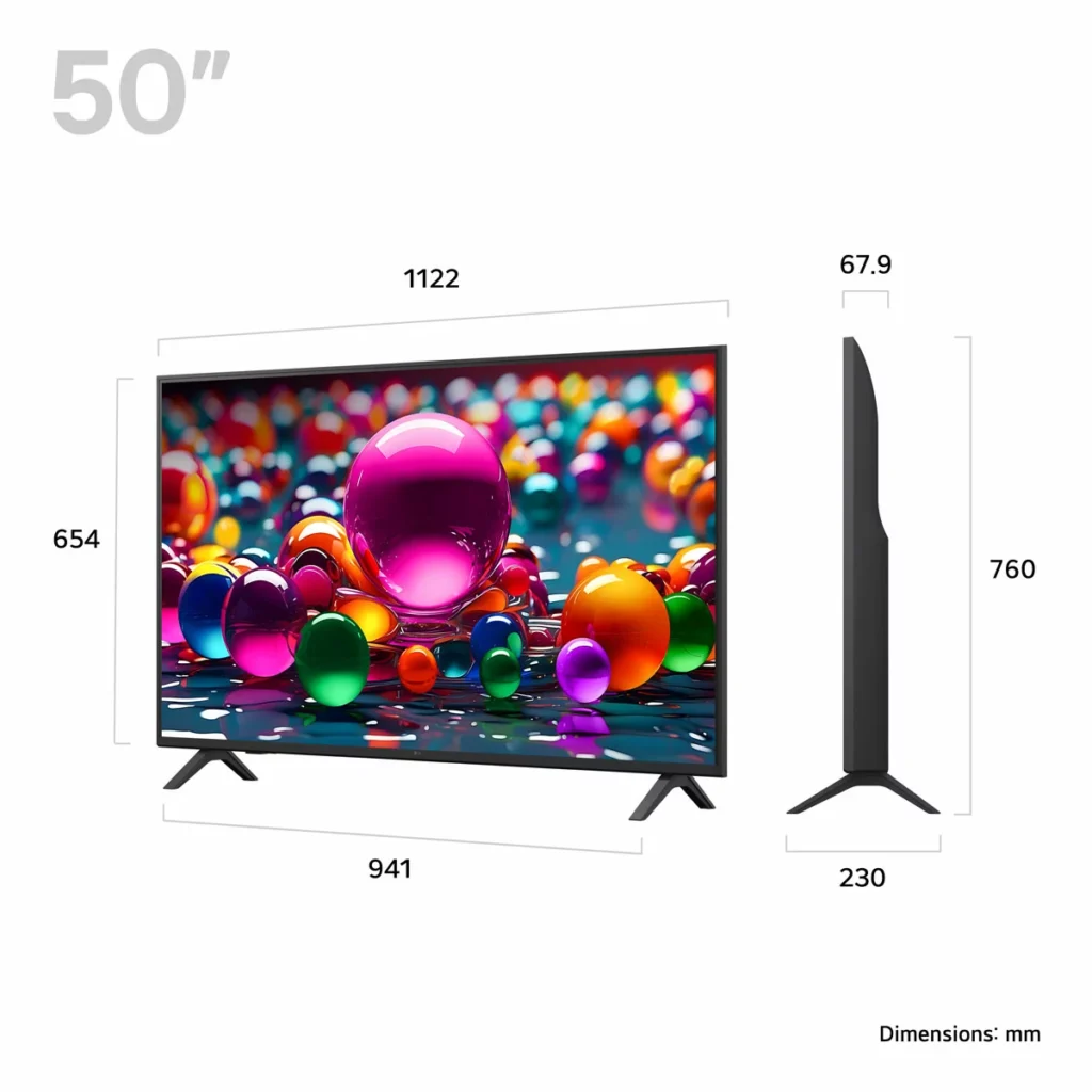 LG 50 Inch UHD Smart TV