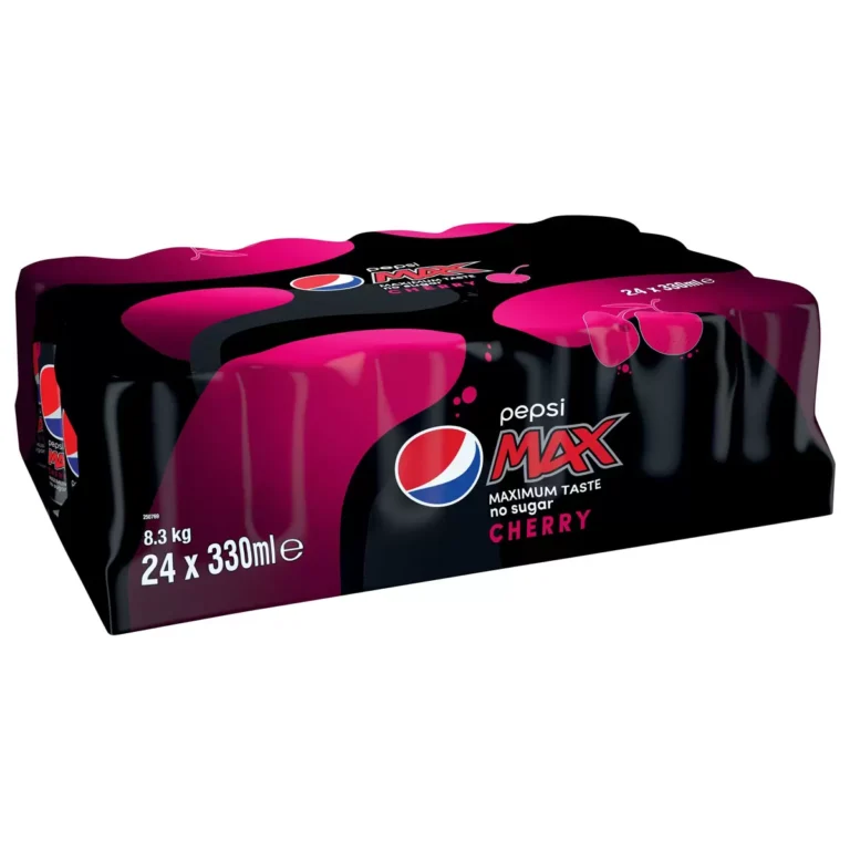 Pepsi Max Cherry Cans