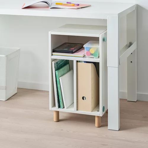 SMUSSLA bedside table shelf unit, white Bedside table-Order-For-Me-UK