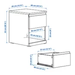 STORKLINTA bedside table IKEA Nigeria-OrderForMeUK Order-For-Me-UK - Image 5