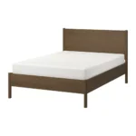 TONSTADbed frame, brown stained oak venee OrderForMeUK Order-For-Me-UK