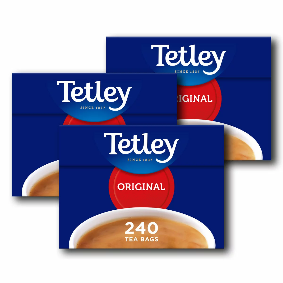 Tetley Original Tea Bags, 3 x 240 Pack Tetley Original Tea Bags, 3 x 240 Pack
