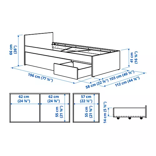 VIHALS Storage Boxes-Wardrobe---Buy in Nigeria – OrderForMe-uk