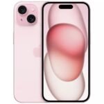 SIM Free Apple iPhone 15 5G 128GB Mobile Phone in Pink available at Order For Me UK