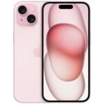 SIM Free Apple iPhone 15 5G 128GB Mobile Phone in Pink available at Order For Me UK