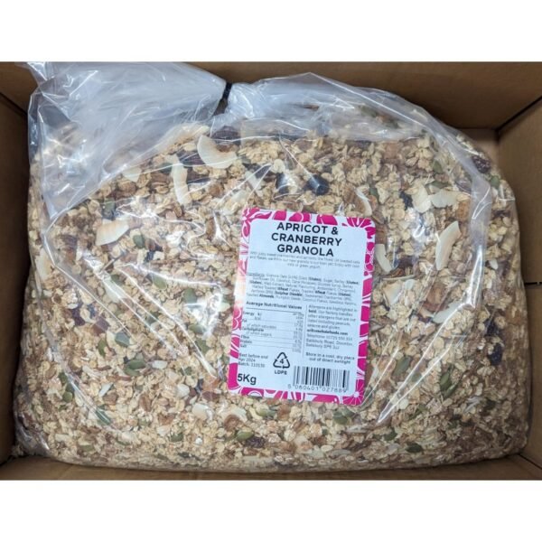 Apricot & Cranberry Granola 5kg