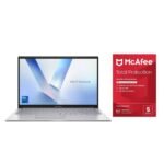 ASUS Vivobook 15 Intel Core i5 16GB RAM 512GB SSD Laptop Bundle in Silver available at Order For Me UK