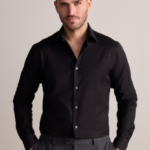 Black Slim Fit Easy Care Smart Shirt | Next UK Online Shopping