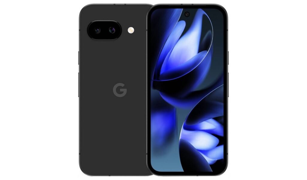 SIM Free Google Pixel 9a 5G 128GB AI Mobile Phone in Obsidian available at Order For Me UK