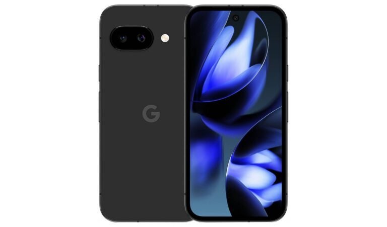 SIM Free Google Pixel 9a 5G 128GB AI Mobile Phone in Obsidian available at Order For Me UK
