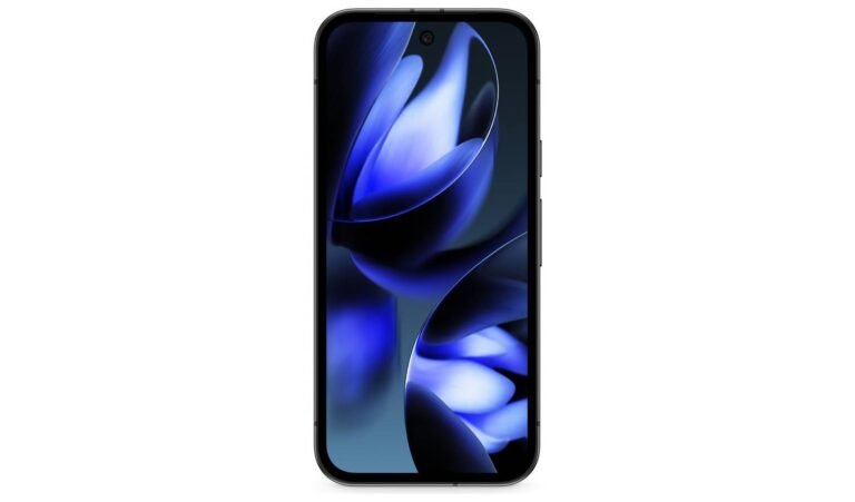 SIM Free Google Pixel 9a 5G 128GB AI Mobile Phone in Obsidian available at Order For Me UK