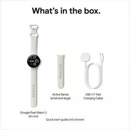 Google Pixel Watch 3 41mm Wi-Fi Smart Watch in Black available at Order For Me UK