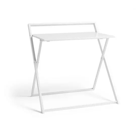 Habitat Compact Folding Office Desk in White available at Order For Me UK