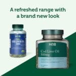Holland & Barrett Pure Cod Liver Oil 500mg 120 Capsules imported from the UK and delivered to Nigeria by OrderForMe UK