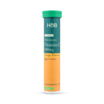 Holland & Barrett High Strength Effervescent Vitamin C 1000mg Orange Flavour 20 Tablets imported from the UK