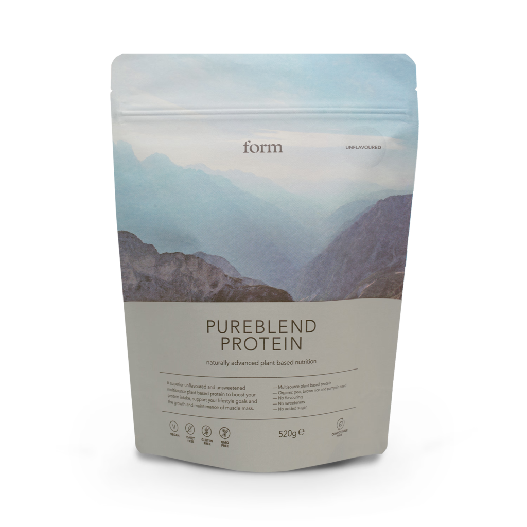 Form Pureblend Protein Powder 520g plant-based vegan protein from the UK