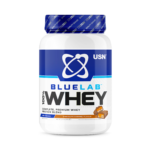 USN Blue Lab Whey Premium Protein Powder Chocolate Caramel 908g imported from the UK