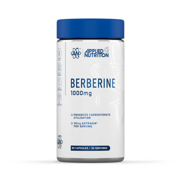 Applied Nutrition Berberine 1000mg 60 Capsules imported from the UK