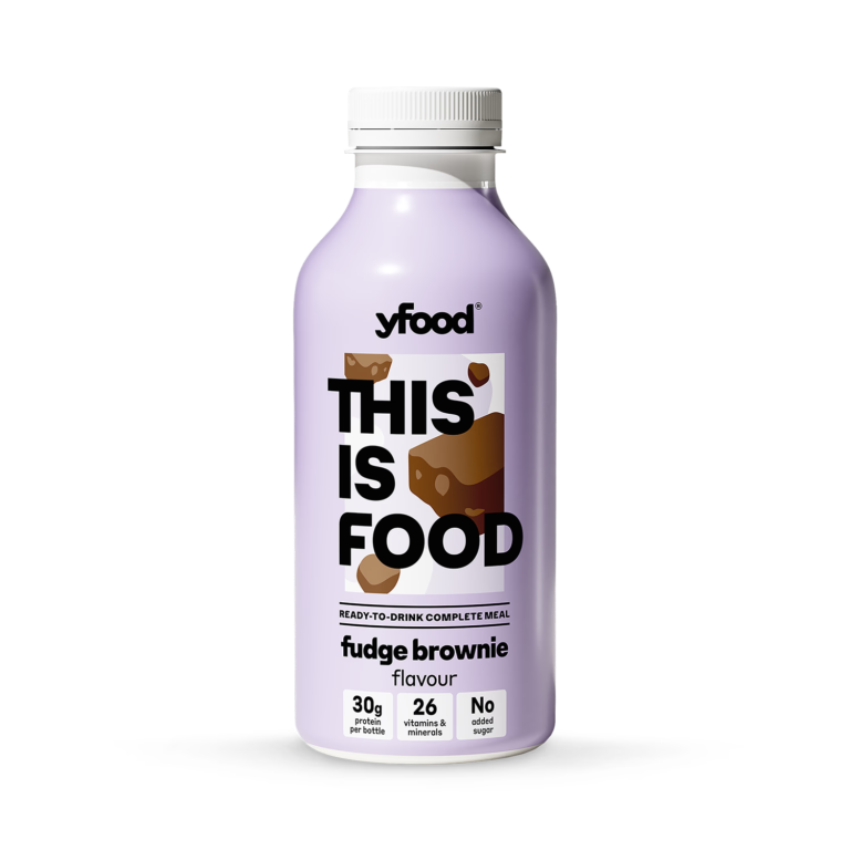 yfood Ready to Drink Complete Meal Fudge Brownie 500ml imported from the UK