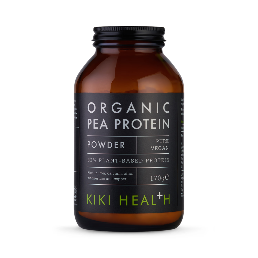KIKI Health Organic Pea Protein Powder 170g imported from the UK