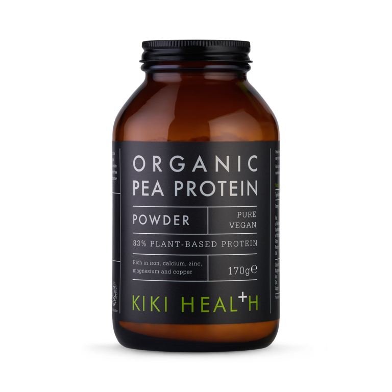 KIKI Health Organic Pea Protein Powder 170g imported from the UK