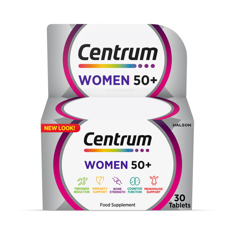 Centrum Women 50+ Multivitamins & Minerals 30 Tablets imported from the UK and delivered to Nigeria by OrderForMe UK.