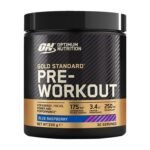 Optimum Nutrition Gold Standard Pre-Workout Blue Raspberry 330g imported from the UK and delivered to Nigeria by OrderForMe UK.