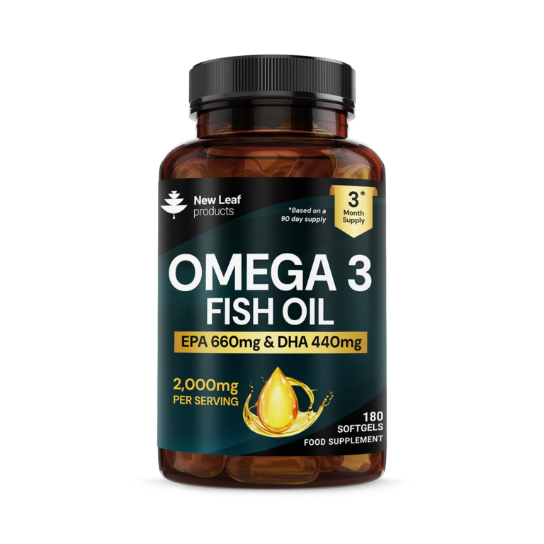 Omega-3 180 Softgels imported from the UK and delivered to Nigeria by OrderForMe UK.