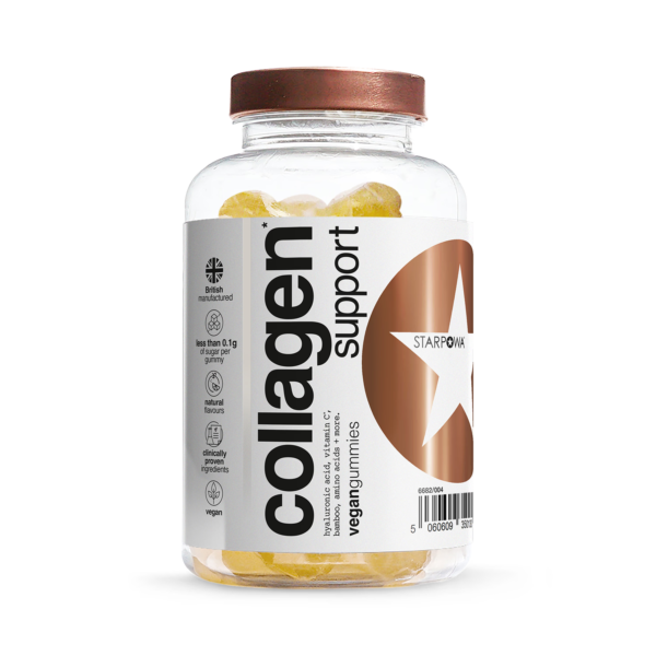 Starpowa Vegan Collagen Support Gummies delivered from the UK to Nigeria by OrderForMe UK.