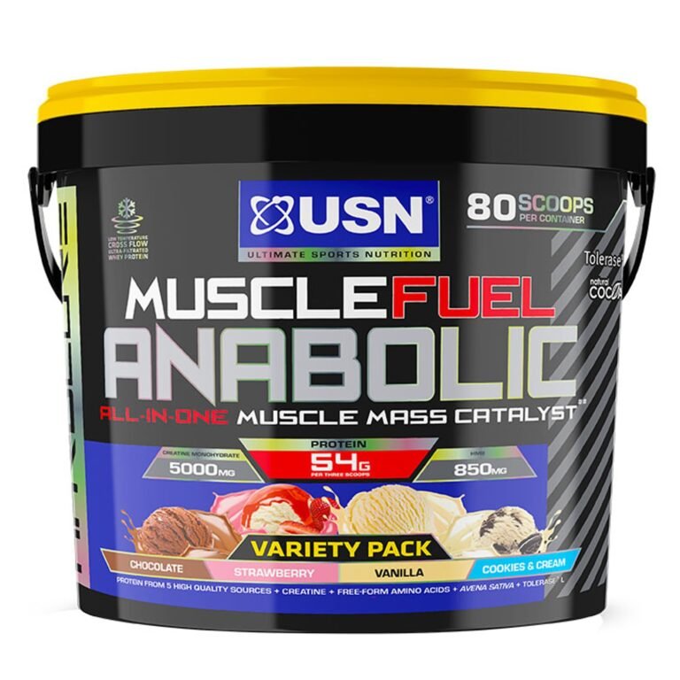 USN Muscle Fuel Anabolic Variety Pack 4kg imported from the UK