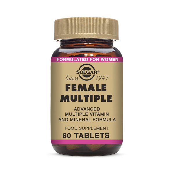 Solgar Female Multiple 60 Tablets imported from the UK and delivered to Nigeria by OrderForMe UK.