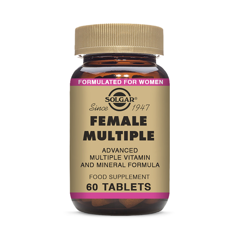 Solgar Female Multiple 60 Tablets imported from the UK and delivered to Nigeria by OrderForMe UK.