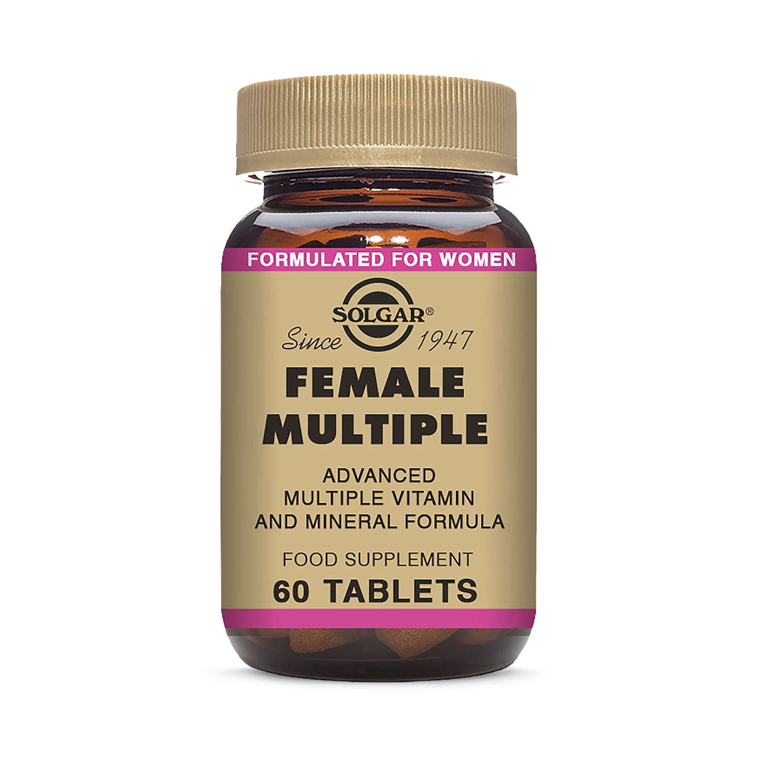 Solgar Female Multiple 60 Tablets imported from the UK and delivered to Nigeria by OrderForMe UK. Solgar Female Multiple 60 Tablets imported from the UK and delivered to Nigeria by OrderForMe UK.